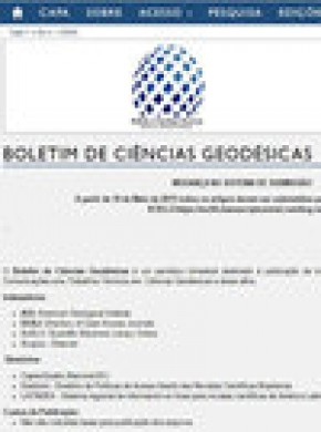Boletim De Ciencias Geodesicas期刊