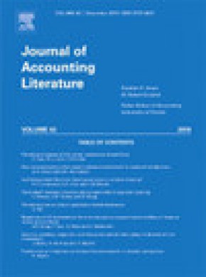 Journal Of Accounting Literature期刊