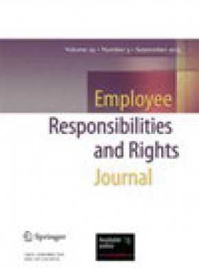 Employee Responsibilities And Rights Journal期刊