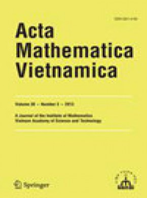 Acta Mathematica Vietnamica期刊
