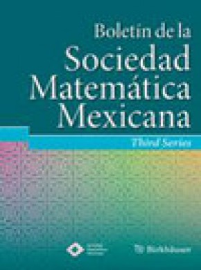 Boletin De La Sociedad Matematica Mexicana期刊