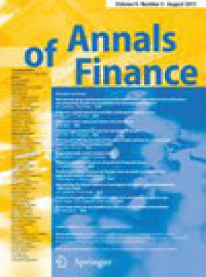 Annals Of Finance期刊