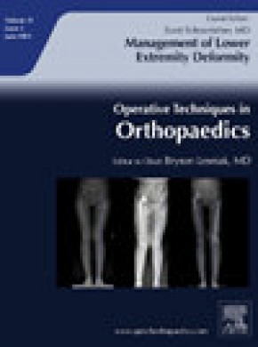 Operative Techniques In Orthopaedics期刊