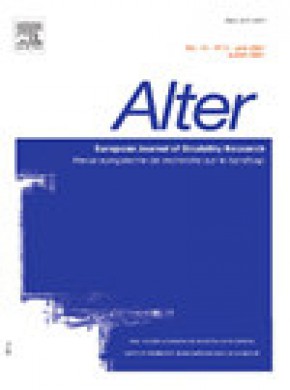 Alter-european Journal Of Disability Research期刊