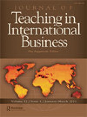 Journal Of Teaching In International Business期刊