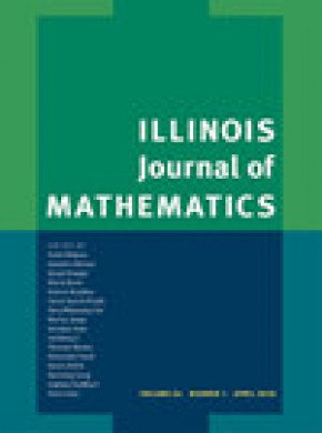 Illinois Journal Of Mathematics期刊