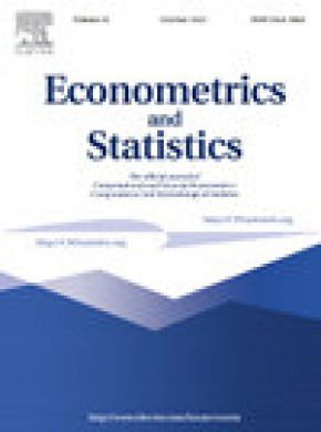 Econometrics And Statistics期刊
