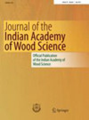Journal Of The Indian Academy Of Wood Science期刊