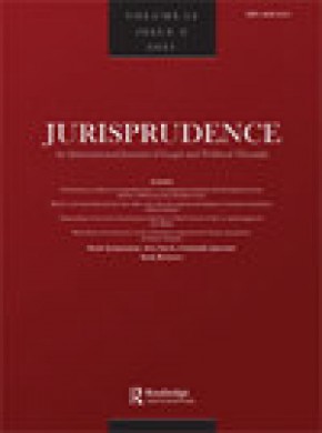 Jurisprudence-an International Journal Of Legal And Political Thought期刊