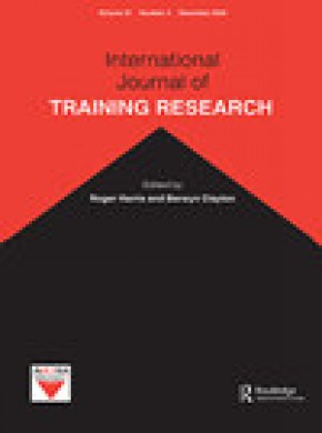 International Journal Of Training Research期刊