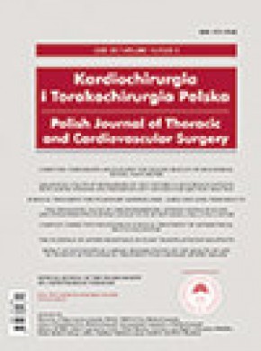 Kardiochirurgia I Torakochirurgia Polska-polish Journal Of Thoracic And Cardiova期刊