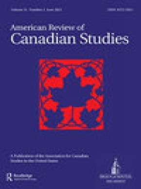American Review Of Canadian Studies期刊