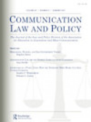 Communication Law And Policy期刊