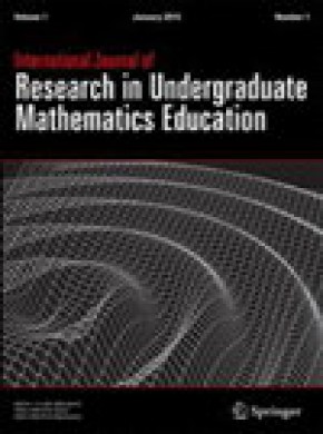 International Journal Of Research In Undergraduate Mathematics Education期刊