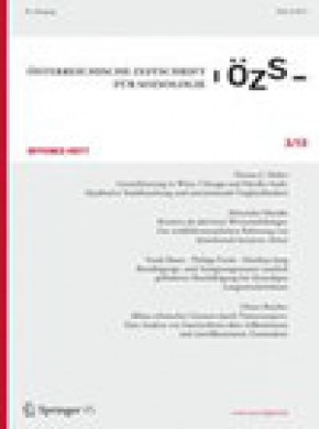 Osterreichische Zeitschrift Fuer Soziologie期刊