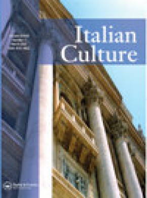 Italian Culture期刊