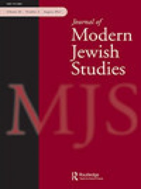 Journal Of Modern Jewish Studies期刊