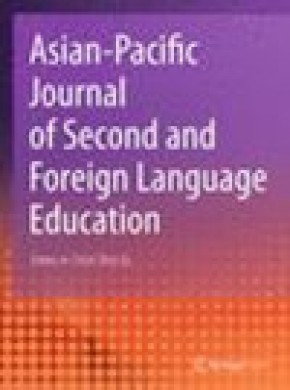 Asian-pacific Journal Of Second And Foreign Language Education期刊
