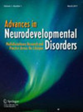 Advances In Neurodevelopmental Disorders期刊