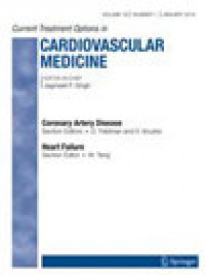 Current Treatment Options In Cardiovascular Medicine期刊