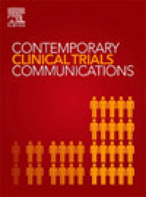 Contemporary Clinical Trials Communications期刊
