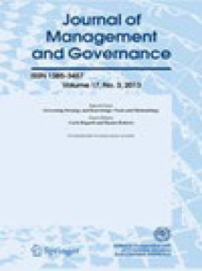 Journal Of Management And Governance期刊