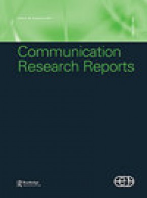 Communication Research Reports期刊