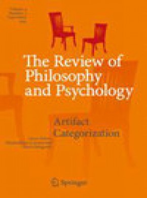 Review Of Philosophy And Psychology期刊