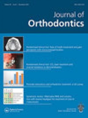 Journal Of Orthodontics期刊