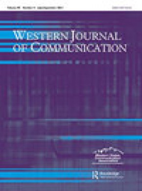 Western Journal Of Communication期刊