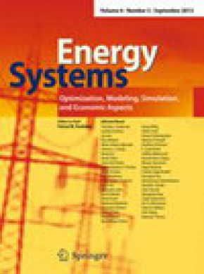 Energy Systems-optimization Modeling Simulation And Economic Aspects期刊