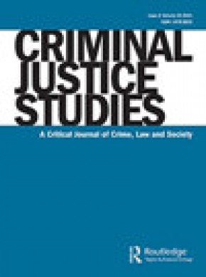 Criminal Justice Studies期刊