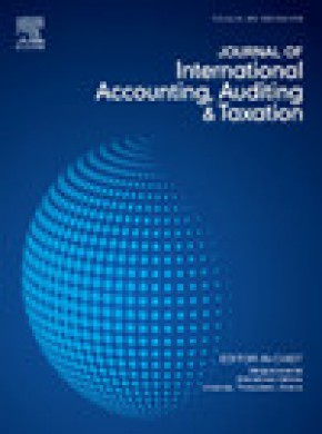 Journal Of International Accounting Auditing And Taxation期刊
