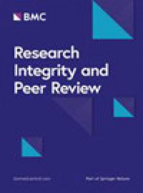 Research Integrity And Peer Review期刊