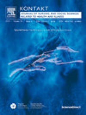 Kontakt-journal Of Nursing And Social Sciences Related To Health And Illness期刊