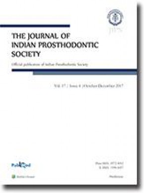 Journal Of Indian Prosthodontic Society期刊