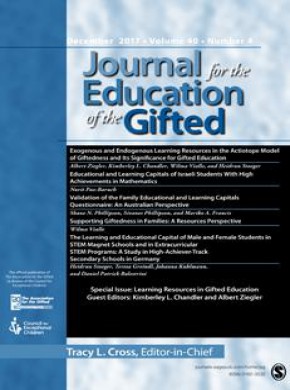 Journal For The Education Of The Gifted期刊