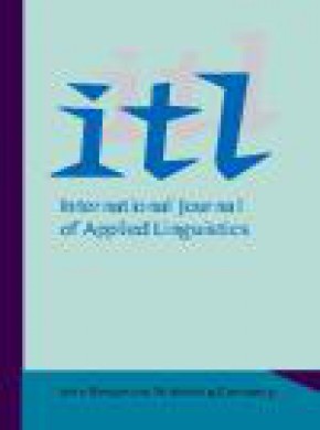 Itl-international Journal Of Applied Linguistics期刊
