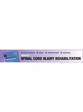 Topics In Spinal Cord Injury Rehabilitation期刊