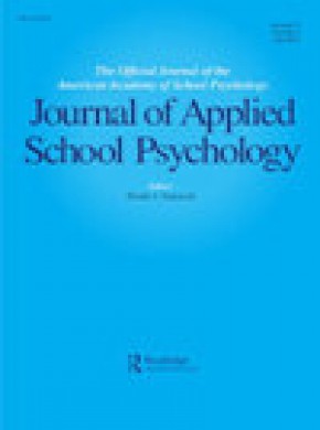 Journal Of Applied School Psychology期刊