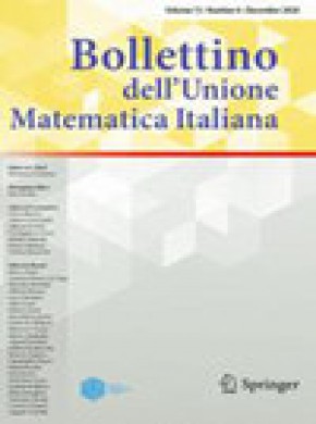 Bollettino Della Unione Matematica Italiana期刊