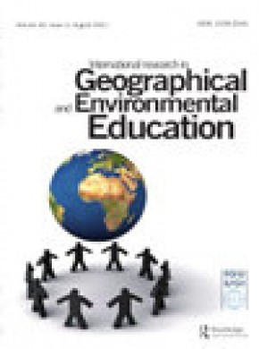 International Research In Geographical And Environmental Education期刊