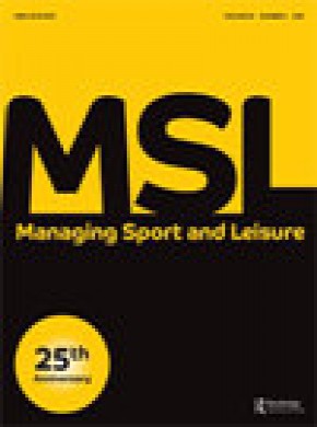 Managing Sport And Leisure期刊