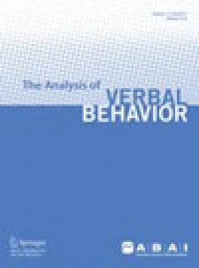 Analysis Of Verbal Behavior期刊
