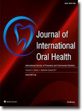 Journal Of International Oral Health期刊