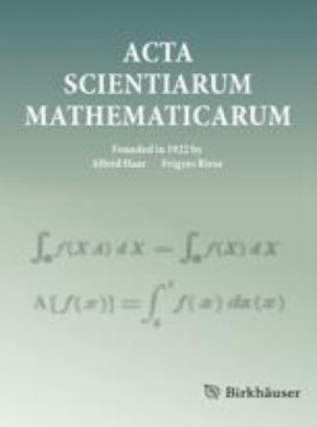 Acta Scientiarum Mathematicarum期刊