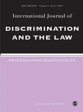 International Journal Of Discrimination And The Law期刊