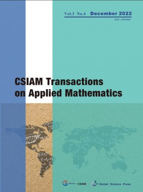 Csiam Transactions On Applied Mathematics期刊