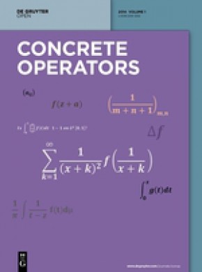 Concrete Operators期刊