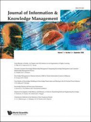 Journal Of Information & Knowledge Management期刊